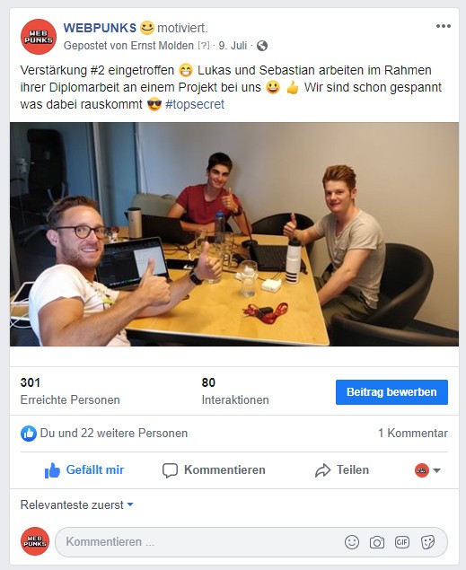Social Media Optimierung