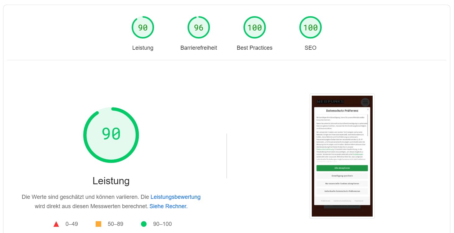 Was macht eine gute Website aus? Ladezeiten!