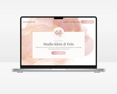 Nina Arrich Studio Klein und Fein Website