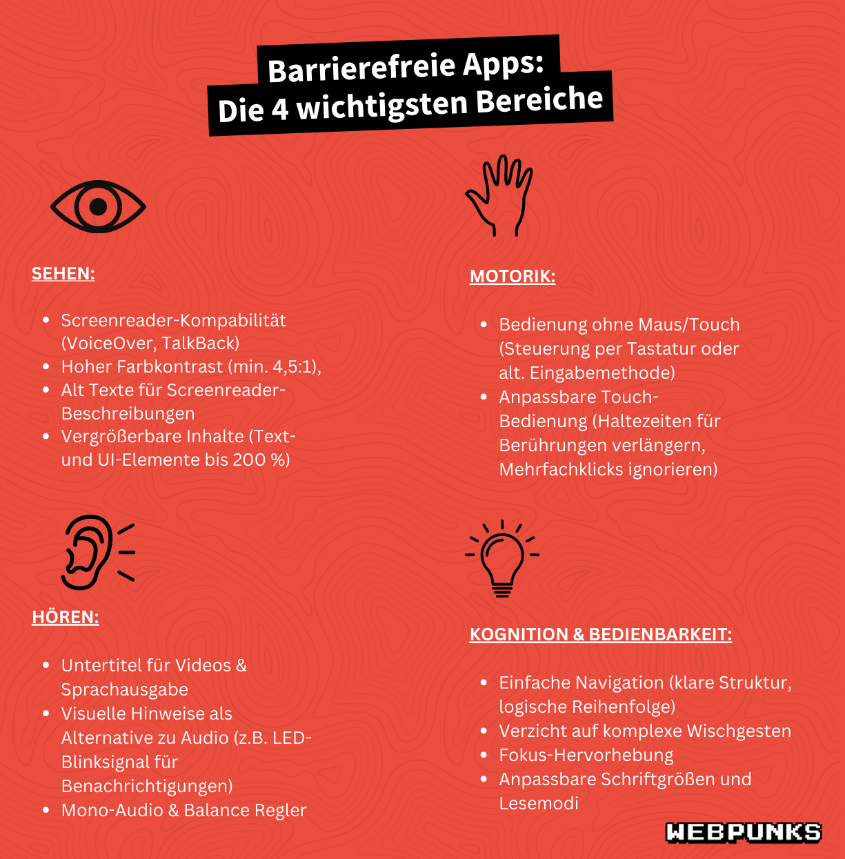 barrierefreie Apps entwickeln